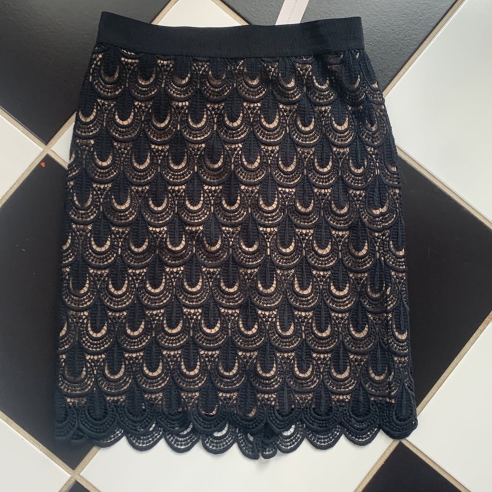 New With Tags Ann Taylor Black Pencil Skirt